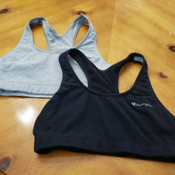 Champion Tops - Two Medium Champion Sports Bras No Wire Non Padded